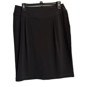 Coldwater Creek Black Waterstone Pencil Skirt
